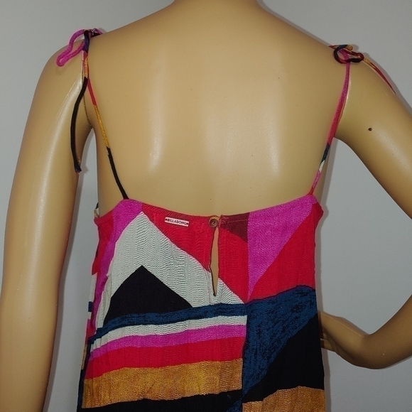 Billabong geometric multi color beach dress - Picture 4 of 8